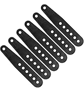Shupakul 6 Pcs Snowboard Binding Tongue Hole Straps-6.1" x 1.1" Snowboard Binding Toe Slider Stra...