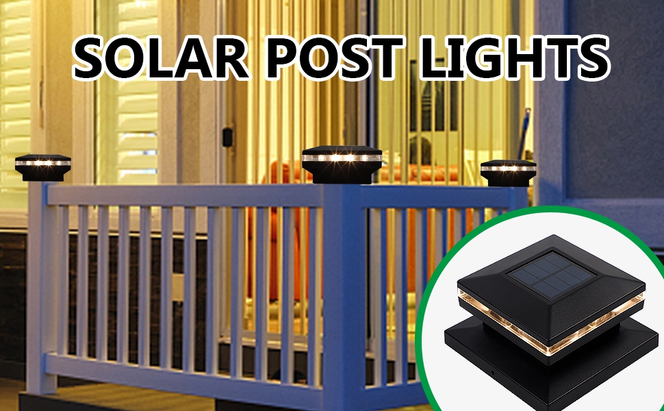 Solar Post Lights