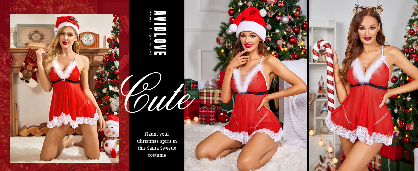 santa lingerie