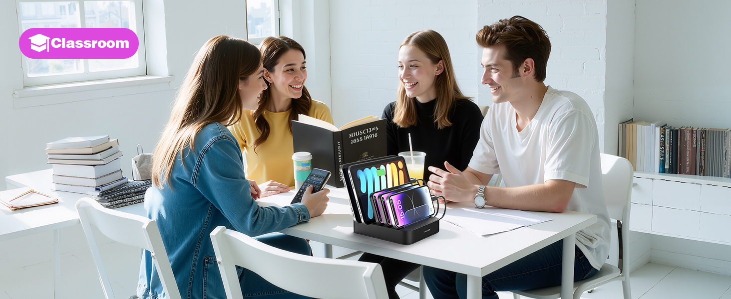 charging station for classroom 