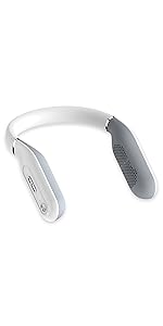 Neckband Wearable Bluetooth Wireless Speaker BS25 White