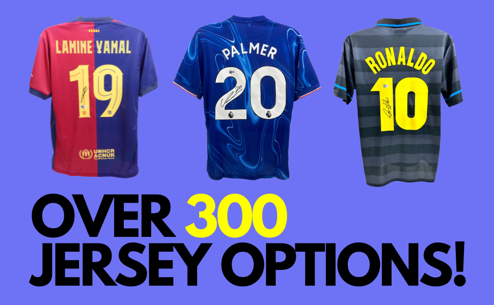 SIGNED SOCCER JERSEY