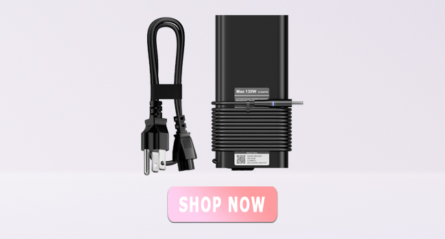 130W 4.5mm Round Tip AC Adapter Laptop Charger