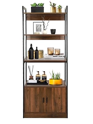 open bookcase bookshelf with doors book case industrial bookshelf wood and metal bookshelf 