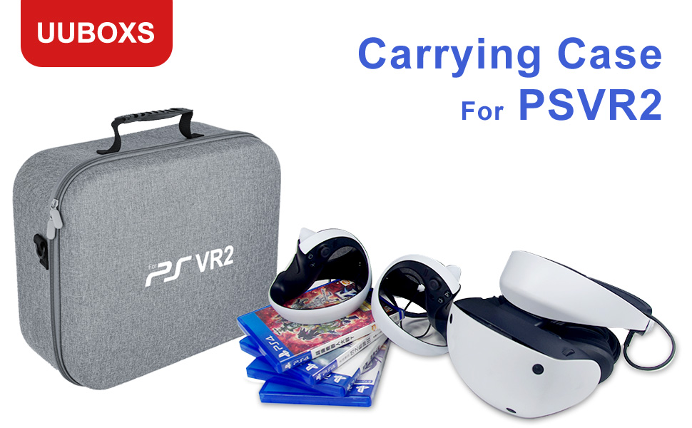 UUBOXS Hard Carrying Case for PS VR2 Portable Case for PSVR
