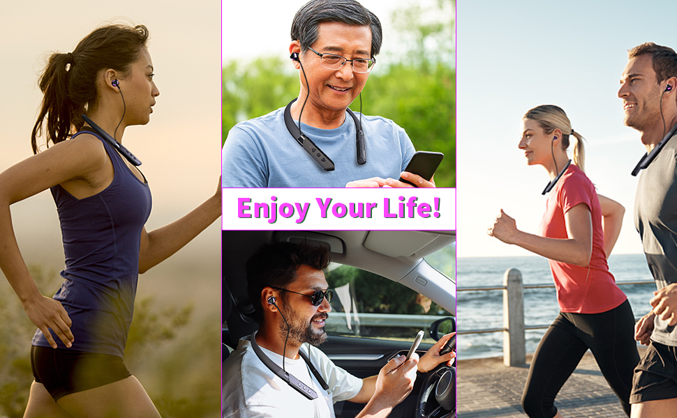 Neckband Bluetooth Headphones