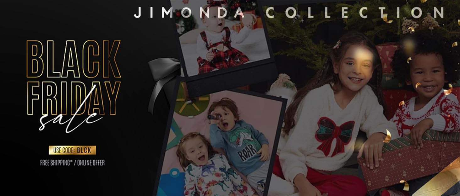 Black friday baby boy girl pajamas