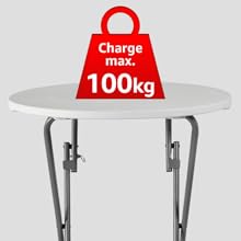 table haute mange debout 100kg