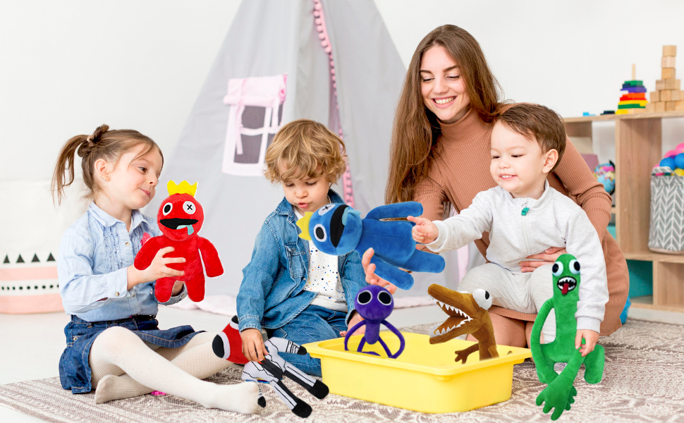 Peluches Rainbow Friends juguete niños video juego infantil navidad regalo