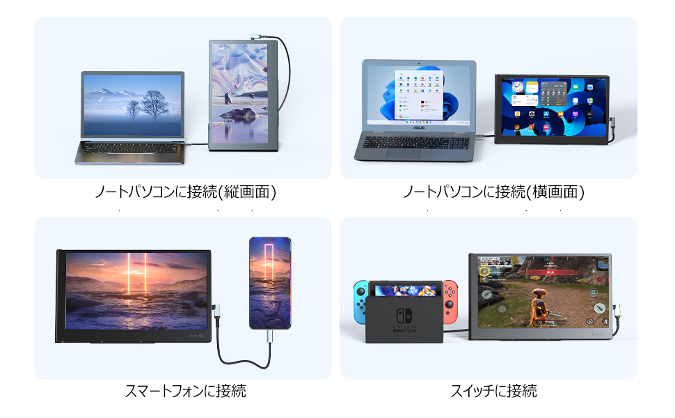 ★未使用品★Kwumsy　ポータブルモニター　11.6インチ　P1S　年式不明 Amazon.co.jp: Kwumsy 11.6インチポータブルノートパソコン