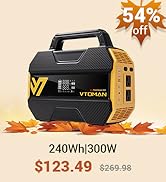 【新品同様】 VTOMAN 300W ポータブル電源 230Wh Amazon.co.jp: VTOMAN FlashSpeed 300 ポータブル電源 小型