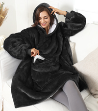 hooded blanket adult