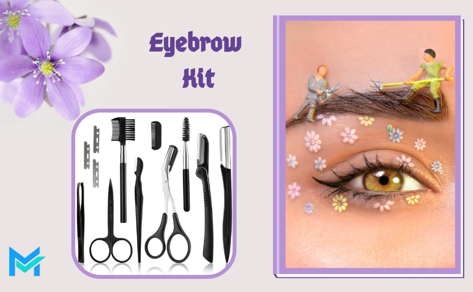 Eyebrow Kit for Women and Men. Eyebrow Grooming Kit