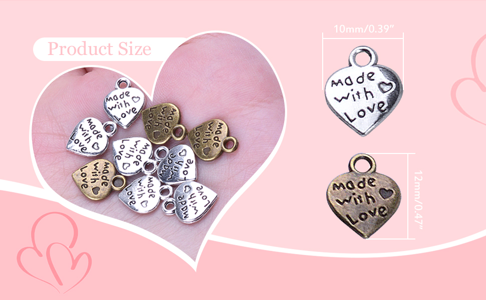 Heart Charms