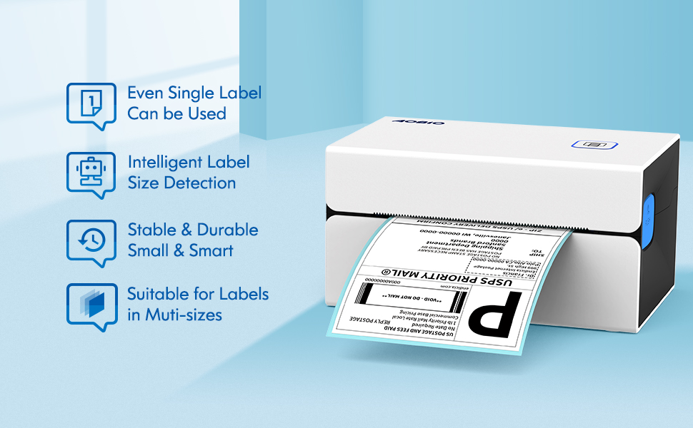 AOBIO Shipping Label Printer 4x6 Direct 152mm/s Thermal