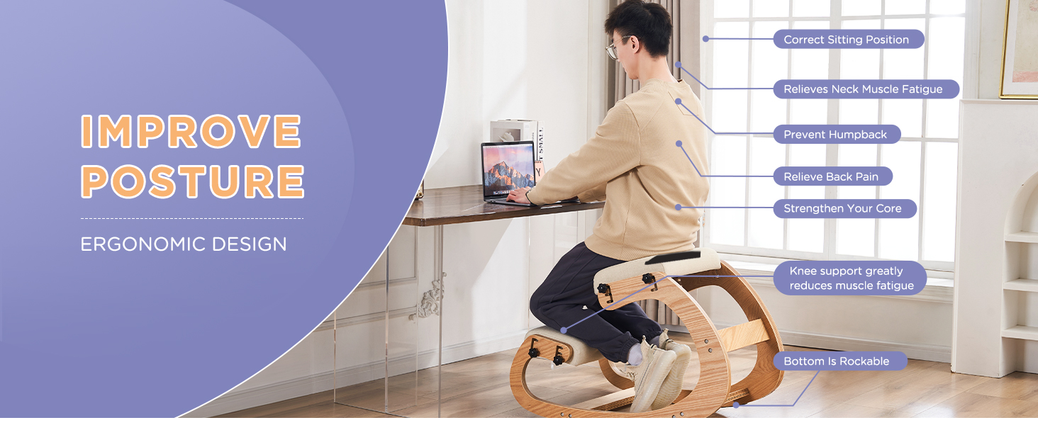 Wooden Office Chair