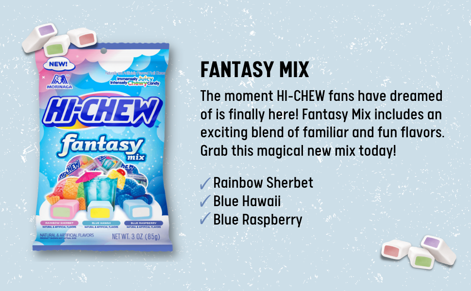 Hi Chew Berry Mix Fantasy Mix chews