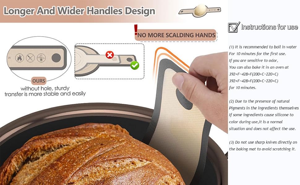 Silicone Bread Sling for Dutch Oven