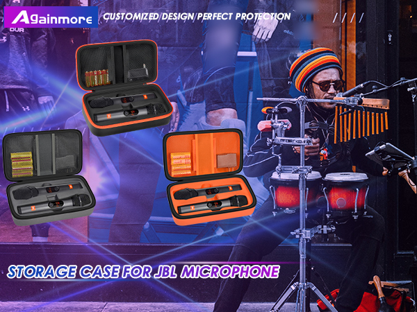 wireless microphone storage