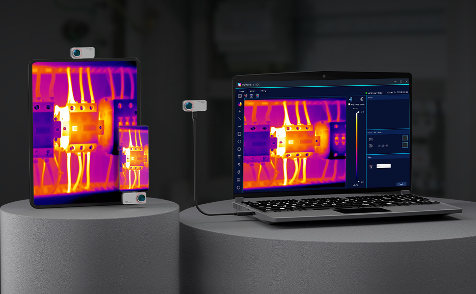 MiLESEEY TR160i Wärmebildkamera für Android Type-C, 20g ...