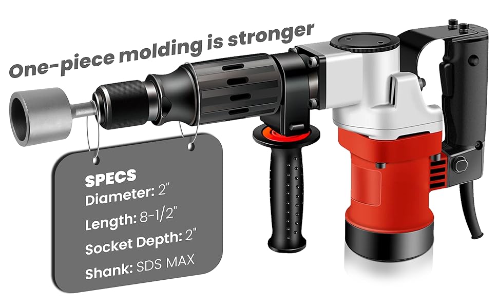 Preruner SDS Max Shank T Post Driver AttachmentThe ultimate solution for making