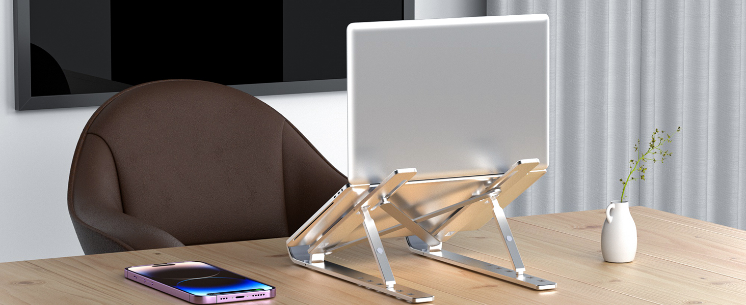 proffisy Laptop Stand Laptop Holder Adjustable Ergonomic Portable