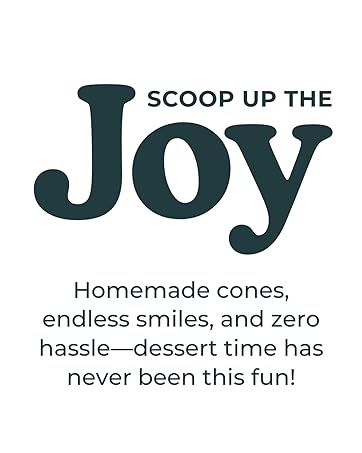 Soft Serve Ice Cream Machine 1.25Qt | No Pre-Freezing Automatic Ice Cream Maker