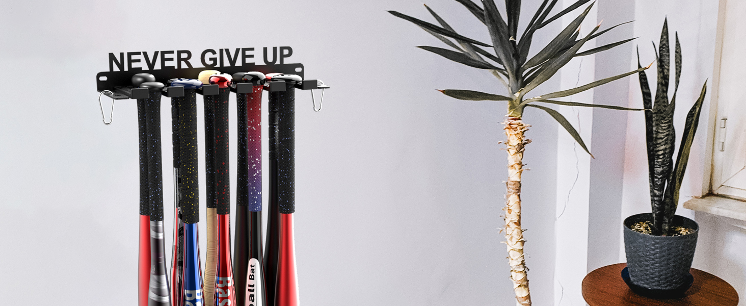 baseball bat holder wall mount