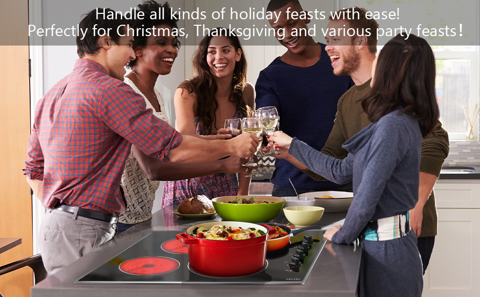 220v electric cooktop