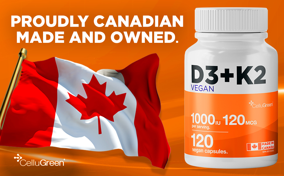 Cellugreen K2 D3 Vegan