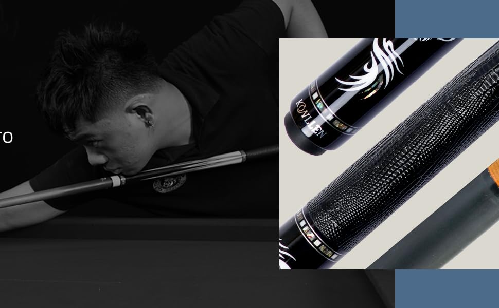 Amazon.co.jp: KONLLEN カーボンファイバー プールキュー 147cm