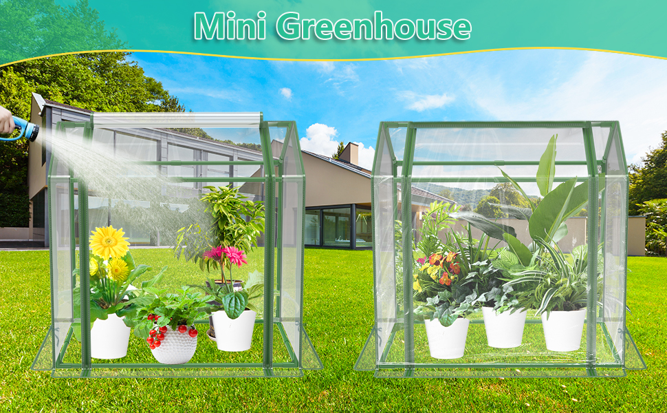 Amazon.com : Mini Greenhouse for Indoor Outdoor Plants, Durable Amazon.com : Mini Greenhouse for Indoor Outdoor Plants, Durable