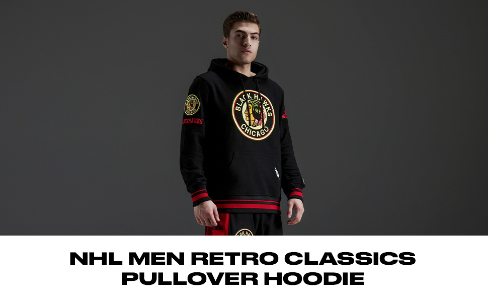 NHL Men Retro Classics Pullover Hoodie
