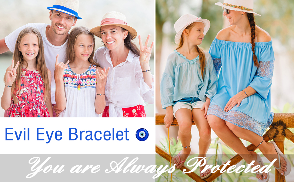 Evil Eye Anklet Bracelet for Women