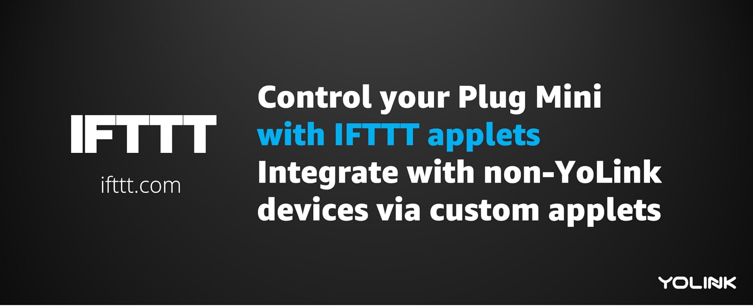 CONTROL YOUR PLUG MINI WITH IFTTT