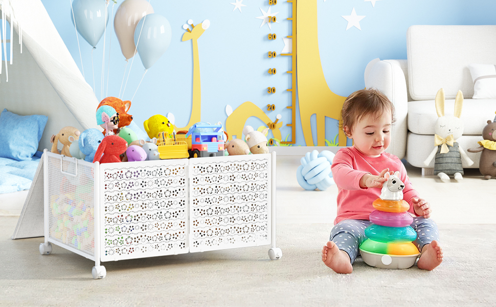 PHINOX Toy Box Storage, Toy Chest Toy Organizers and