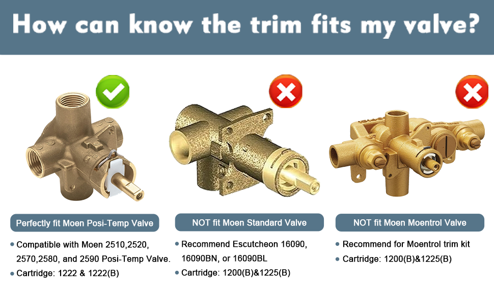 T2901bl Valve Trim Kit
