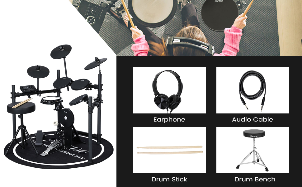 Electric Drum Set