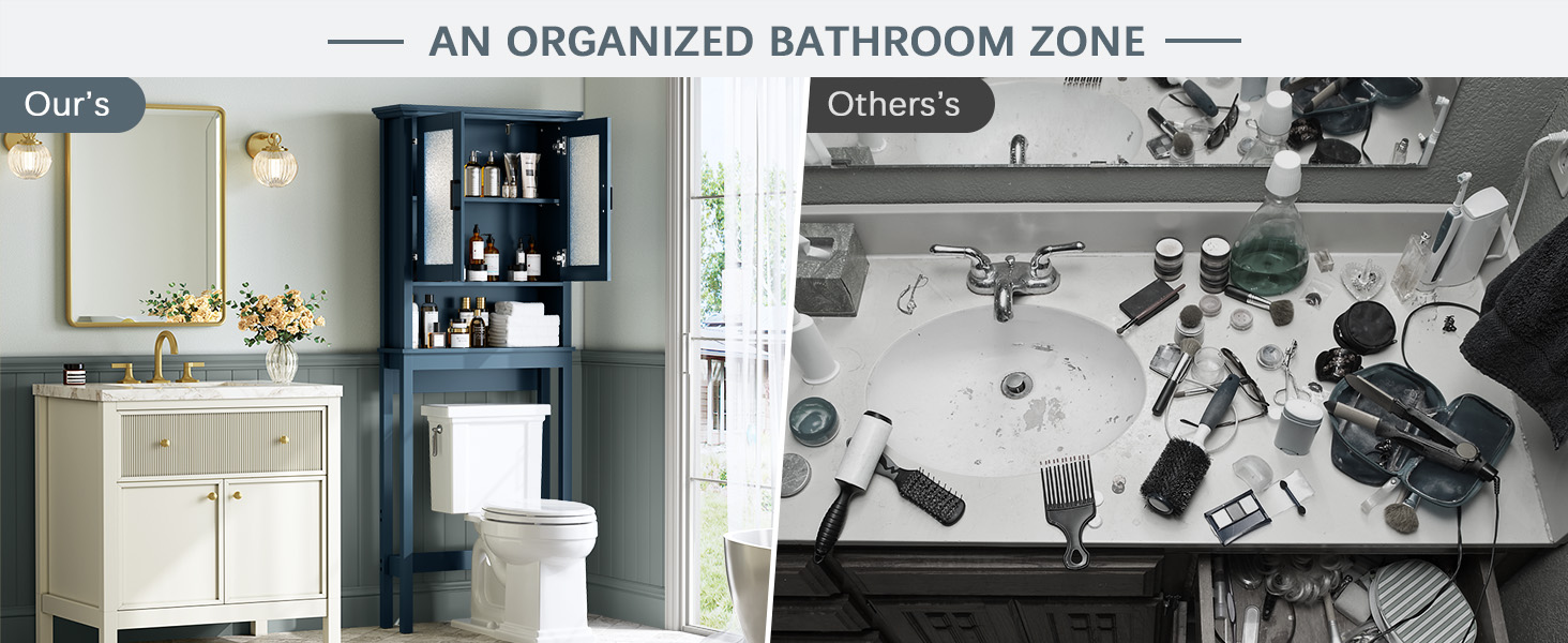 over-the-toilet storage