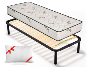 Doghe Letto In Legno Rinforzate - 2 Pezzi, Faggio Multistrato, 79x6.4x0.8 Cm, Per Reti Singole - Foto 7