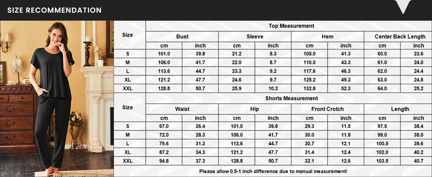 womens pajama sets long sleeve pjs jogger pajama pants lounge sets for women fall pjs cute