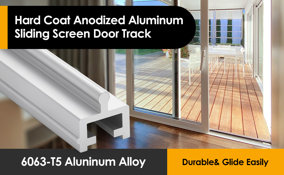 Aluminium Sliding Screen Door Track Replacement