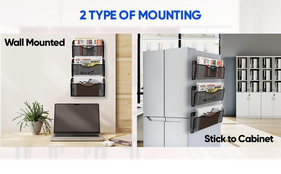 LQPAFZ File Holder 3 Pockets File Folder