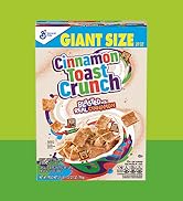 Cinnamon Toast Crunch Breakfast Cereal, Crispy Cinnamon Cereal, Giant Size, 27 oz
