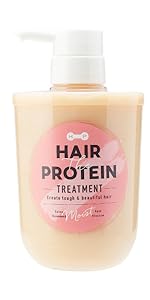 新品HAIR THE PROTEIN詰め替えシャンプー、コンディショナーセット Amazon | ヘアザプロテイン シャンプー トリートメント ヘアケア