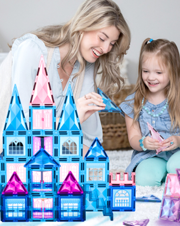 Magnetic tile building block are the great birthday gift