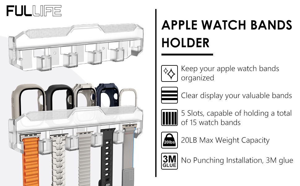 apple watch band organizer