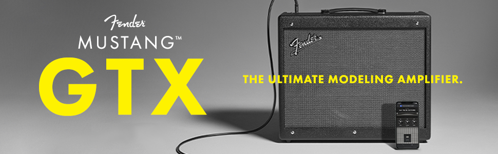 Fender Mustang GTX50 Guitar Amp - 50W, 12" Celestion Speaker, 200 Presets, WiFi Connectivity 1 Fender Mustang GTX50