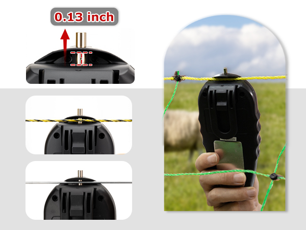 Far East Electric MAGMA2009 ファズ HSW Electric Fence Tester and Fault Finder, 15KV Digital