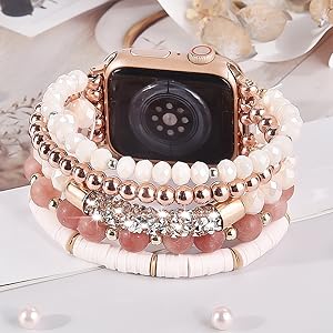 beaded apple watch band